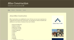 Desktop Screenshot of blissconstructionsf.com